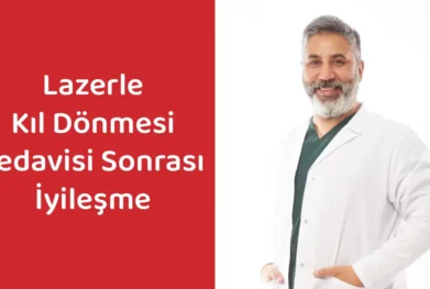 Lazerle kıl dönmesi tedavisi (pilonidal sinüs) sonrası hastaların dikişsiz ve ağrısız bir şekilde ertesi gün işe ve sosyal hayatlarına dönebildiğini temsil eden öne çıkarılmış görsel.